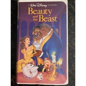 **RARE** Beauty and The Beast (VHS, 1992, Black Diamond Classic)
